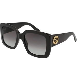 GUCCI Square Black Sunglasses
